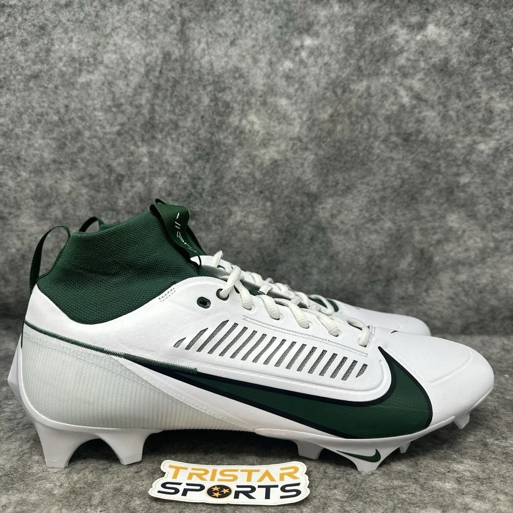 Nike Vapor Edge Pro 360 2 TB Football Cleats Mens Sz 13.5 Green White FN7759-103